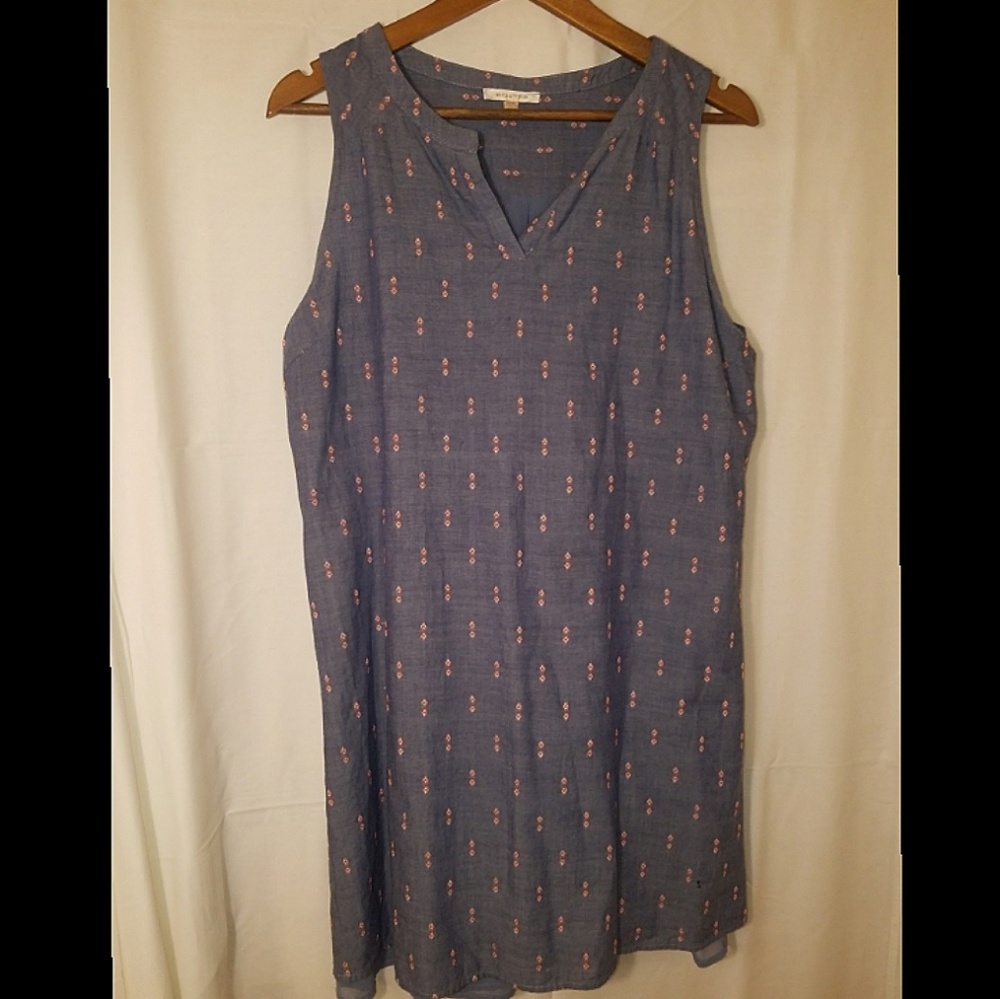 Skies are Blue Aztec Print Dress